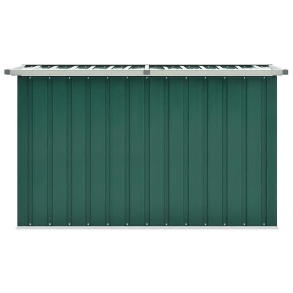 vidaXL opbevaringskasse til haven 149x99x93 cm grøn