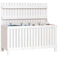 Miniatyrbild 4 av 11: vidaXL Dynbox svart 115x49x60 cm massiv furu