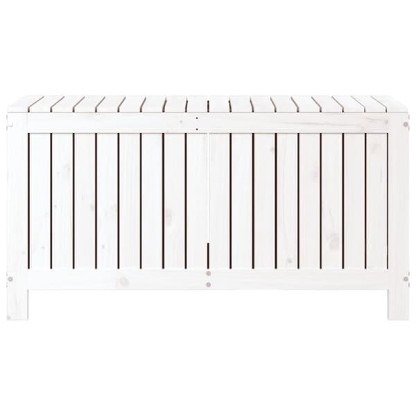 vidaXL Dynbox svart 115x49x60 cm massiv furu