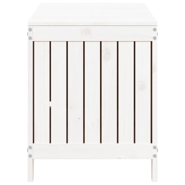 vidaXL Dynbox svart 115x49x60 cm massiv furu