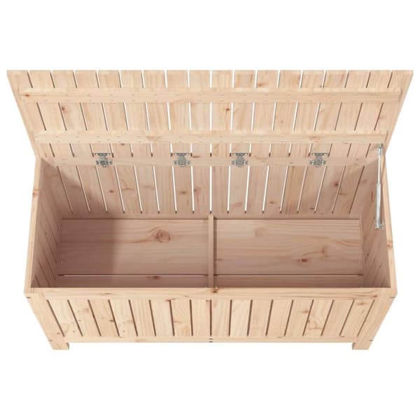 vidaXL Putekasse 115x49x60 cm heltre furu