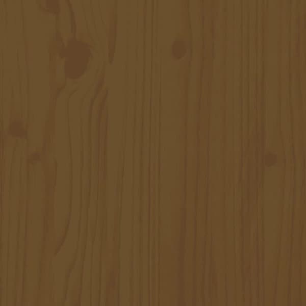 vidaXL Putekasse honningbrun 147x68x64 cm heltre furu