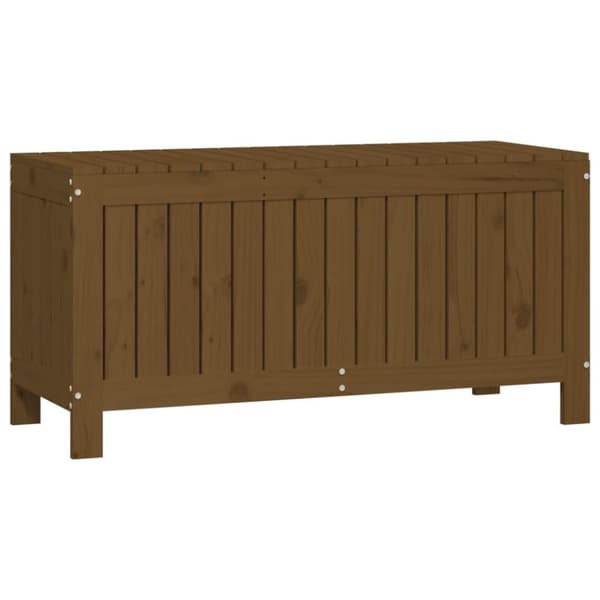 vidaXL Putekasse honningbrun 108x42,5x54 cm heltre furu