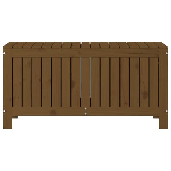 vidaXL Putekasse honningbrun 108x42,5x54 cm heltre furu