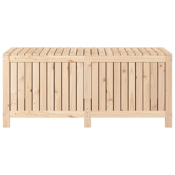 vidaXL opbevaringskasse til haven 147x68x64 cm massivt fyrretræ