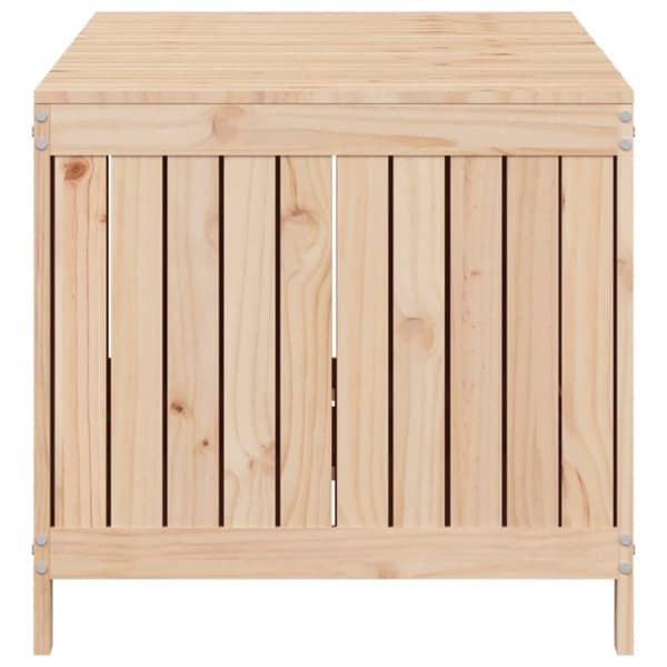 vidaXL opbevaringskasse til haven 147x68x64 cm massivt fyrretræ