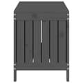 Pikkukuva 6 / 11: vidaXL Säilytyslaatikko harmaa 108x42,5x54 cm täysi mänty