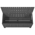 Pikkukuva 7 / 11: vidaXL Säilytyslaatikko harmaa 108x42,5x54 cm täysi mänty