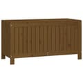 Miniatyrbilde 4 av 11: vidaXL Putekasse honningbrun 115x49x60 cm heltre furu