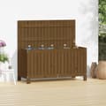 Miniatyrbilde 10 av 11: vidaXL Putekasse honningbrun 115x49x60 cm heltre furu