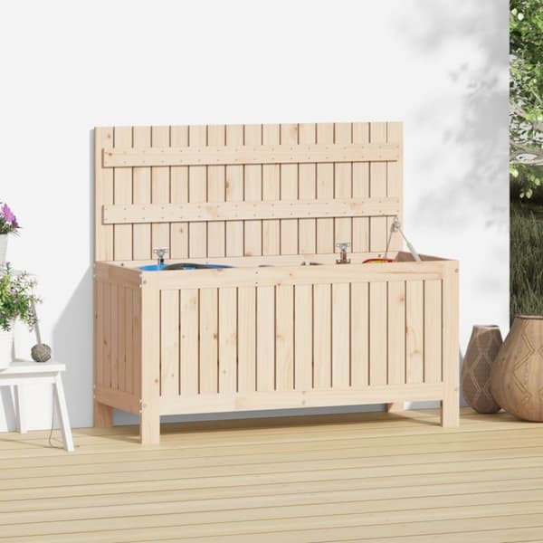 vidaXL havekasse 108x42,5x54 cm massivt fyrretræ