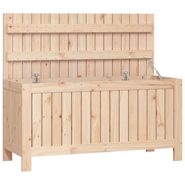 vidaXL havekasse 108x42,5x54 cm massivt fyrretræ