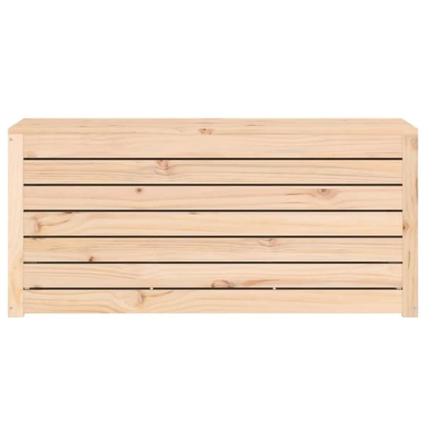 vidaXL havekasse 101x50,5x46,5 cm massivt fyrretræ