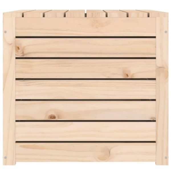 vidaXL havekasse 101x50,5x46,5 cm massivt fyrretræ