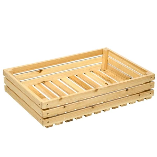Rootz Grönsaksställ med 5 hyllor - Fruktlåda - Grönsakslåda - Väderbeständig - 4 hjul - Naturlig - 73 cm x 45 cm x 91 cm