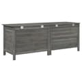 Miniatyrbilde 6 av 8: vidaXL Putekasse antrasitt 150x50x56,5 cm heltre gran