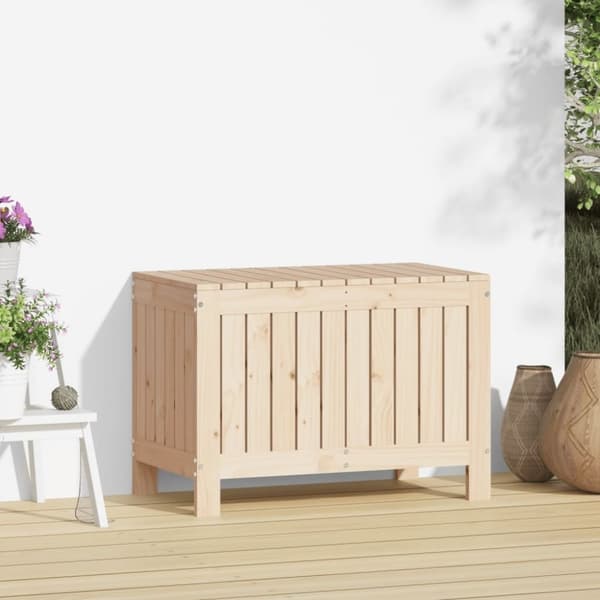 vidaXL Putekasse 76x42,5x54 cm heltre furu