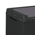 Miniatyrbilde 8 av 10: vidaXL Putekasse med sittepute antrasitt 350 L PP