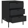Miniatyrbillede 5 af 11: vidaXL opbevaringsskab til haven 55x59x80 cm polyrattan sort