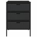Miniatyrbillede 6 af 11: vidaXL opbevaringsskab til haven 55x59x80 cm polyrattan sort