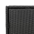 Miniatyrbillede 10 af 11: vidaXL opbevaringsskab til haven 55x59x80 cm polyrattan sort
