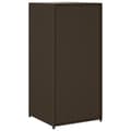 Miniatyrbilde 8 av 11: vidaXL Putekasse brun 55x55x111 cm polyrotting