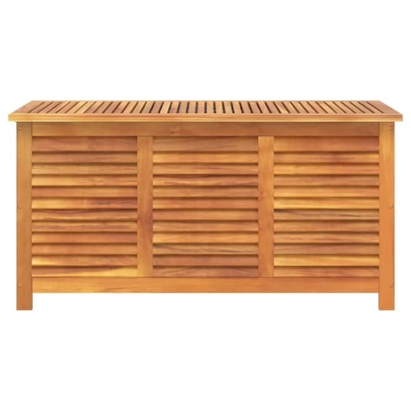 vidaXL opbevaringsboks til haven 113x50x56 cm massivt akacietræ