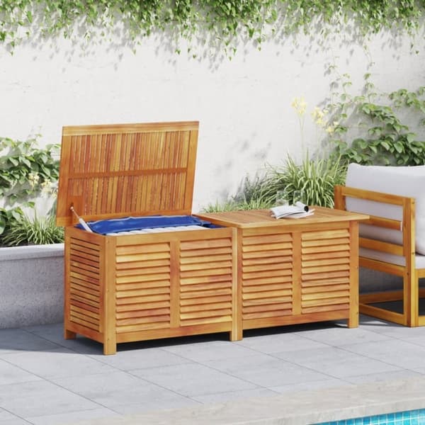 vidaXL Dynbox 150x50x56 cm massivt akaciaträ
