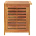Miniatyrbilde 5 av 10: vidaXL Putekasse med lameller 60x50x56 cm heltre akasie