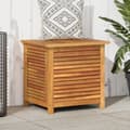 Miniatyrbilde 10 av 10: vidaXL Putekasse med lameller 60x50x56 cm heltre akasie