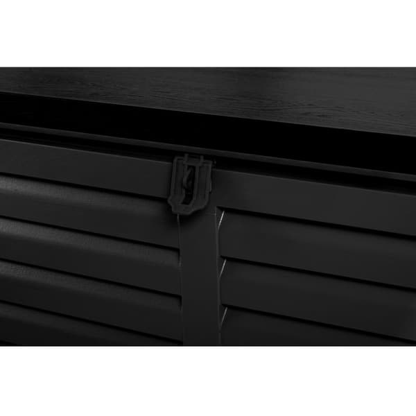 Havekasse 143,5 x 57 x 53,5 cm 390 liter sort