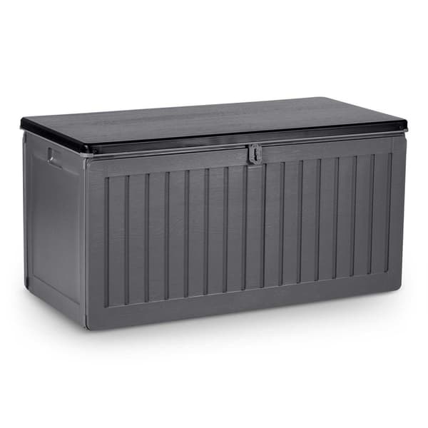 Trädgårdslåda 109 x 51 x 55 cm 270 liter grå