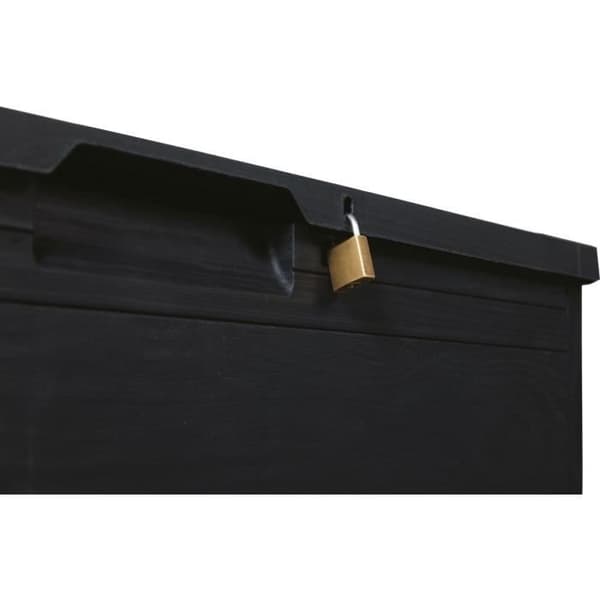 Toomax - Resin förvaringslåda 160 liter grå Woody's 77,5 x 44,5 x 52,7 cm