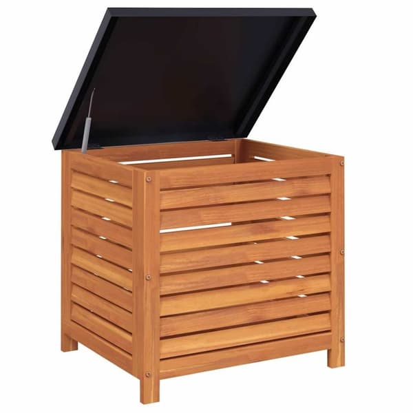 vidaXL Ulkosäilytyslaatikko 60x50x55 cm täysi akasiapuu