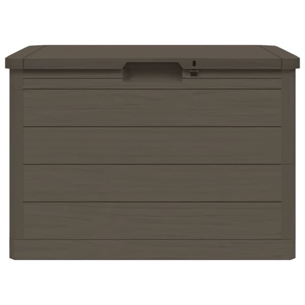 vidaXL Putekasse brun 77,5x44,5x53 cm polypropylen