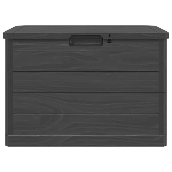 vidaXL Ulkotyynylaatikko antrasiitti 77,5x44,5x53 cm polypropeeni