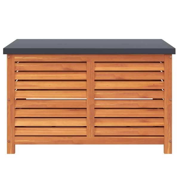 vidaXL Dynbox 90x48x55 cm massivt eukalyptusträ