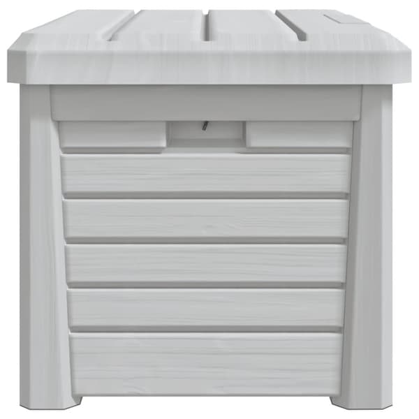 vidaXL Dynbox grå 73x50,5x46,5 cm polypropen