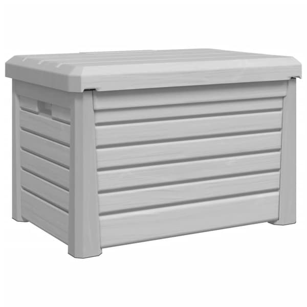 vidaXL Dynbox grå 73x50,5x46,5 cm polypropen
