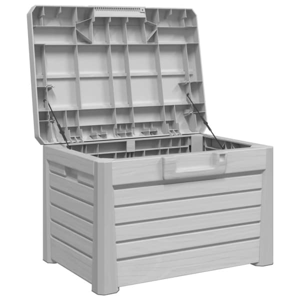 vidaXL Dynbox grå 73x50,5x46,5 cm polypropen