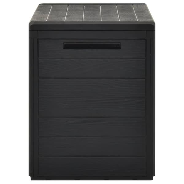 vidaXL opbevaringskasse til haven 78x44x55 cm antracitgrå -  Udendørs opbevaringskasser