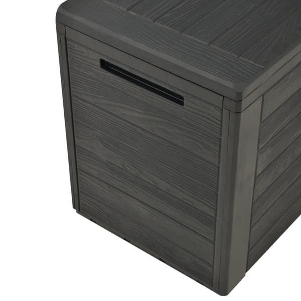 vidaXL opbevaringskasse til haven 78x44x55 cm antracitgrå -  Udendørs opbevaringskasser