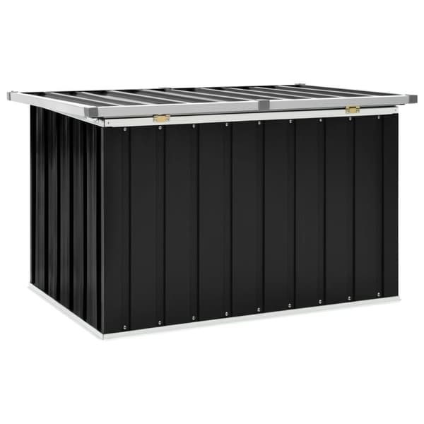 vidaXL opbevaringskasse til haven 109x67x65 cm antracitgrå -  Udendørs opbevaringskasser