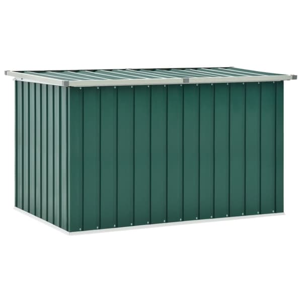 vidaXL Puutarhan varastoarkku vihreä 149x99x93 cm -  Ulkotilan säilytyslaatikot