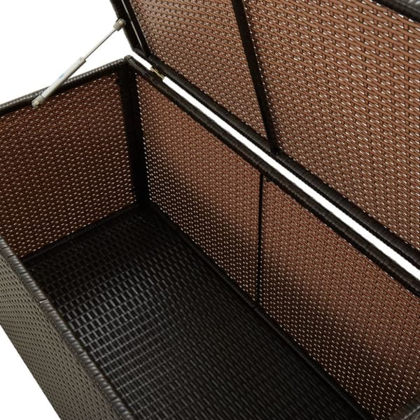 vidaXL Dynbox konstrotting 100x50x50 cm brun -  Dynboxar