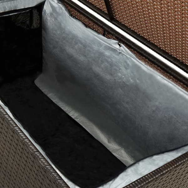 vidaXL Dynbox konstrotting 100x50x50 cm brun -  Dynboxar