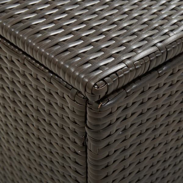 vidaXL Dynbox konstrotting 100x50x50 cm brun - Dynboxar