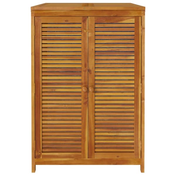 vidaXL opbevaringsboks til haven 70x87x104 cm massivt akacietræ -  Udendørs opbevaringskasser