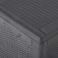 Miniatyrbild 8 av 9: vidaXL Dynbox 180 liter svart PP-rotting -  Dynboxar