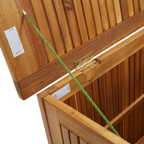 vidaXL Puutarhan varastolaatikko 60x50x58 cm täysi akaasiapuu -  Ulkotilan säilytyslaatikot